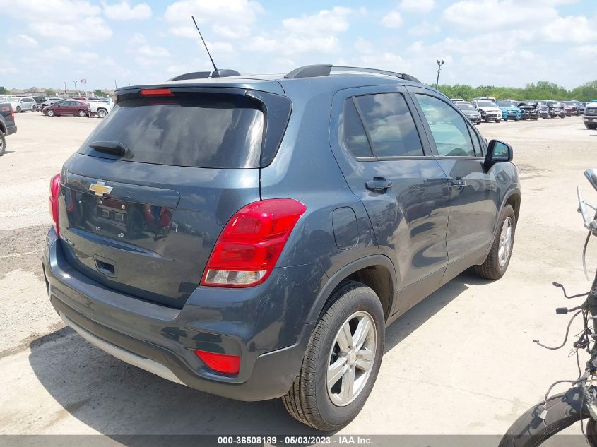 2022 CHEVROLET TRAX LT - KL7CJPSM5NB560091