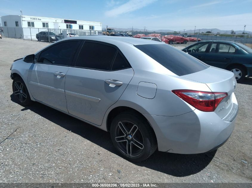 2014 TOYOTA COROLLA L/LE/S/S PLUS/LE PLUS - 2T1BURHEXEC188248