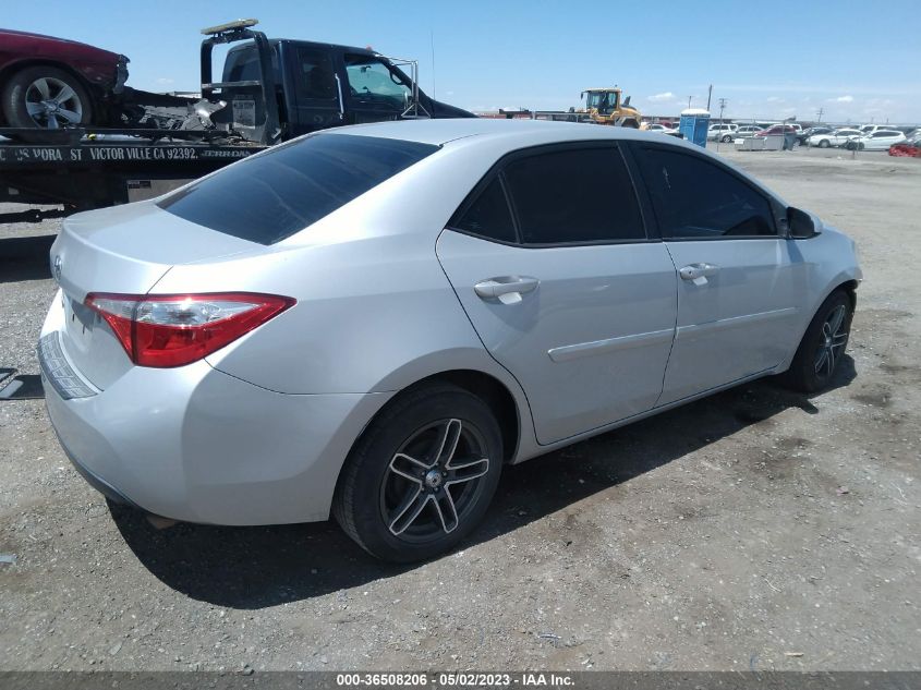 2014 TOYOTA COROLLA L/LE/S/S PLUS/LE PLUS - 2T1BURHEXEC188248