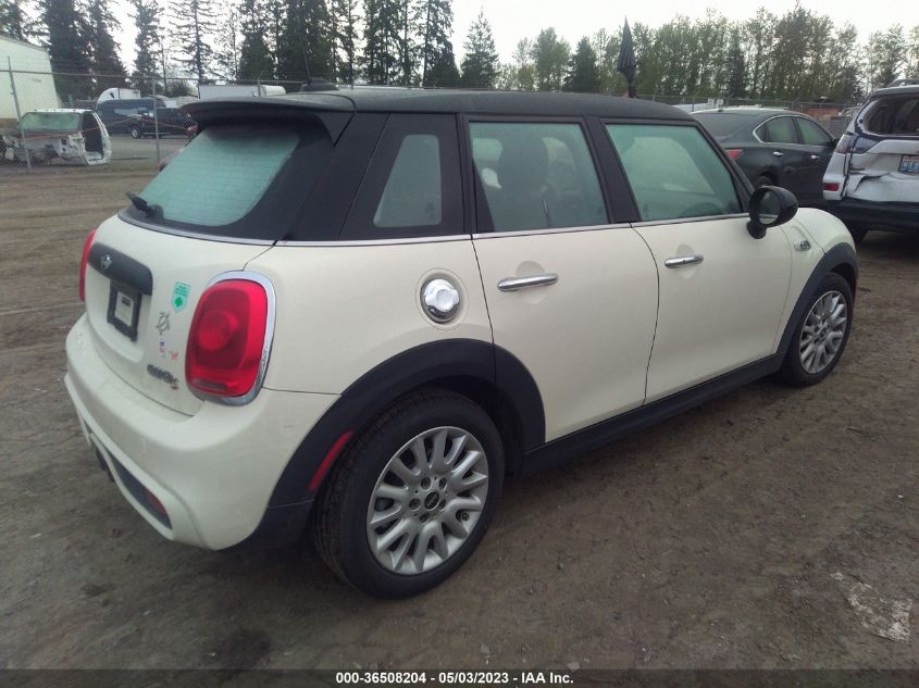 2016 MINI COOPER HARDTOP 4 DOOR S - WMWXU3C54G2D31402