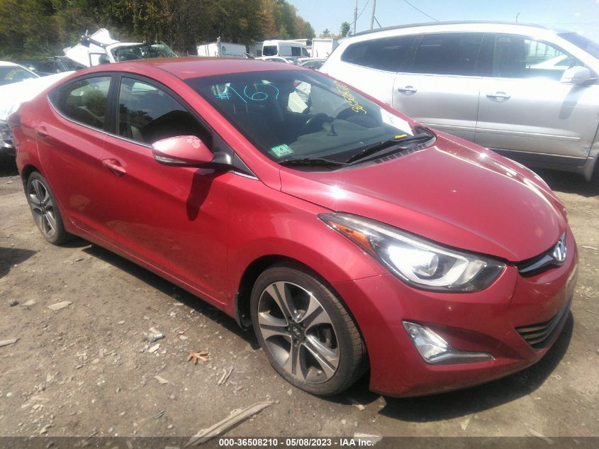 2016 HYUNDAI ELANTRA SPORT - KMHDH4AH8GU522282