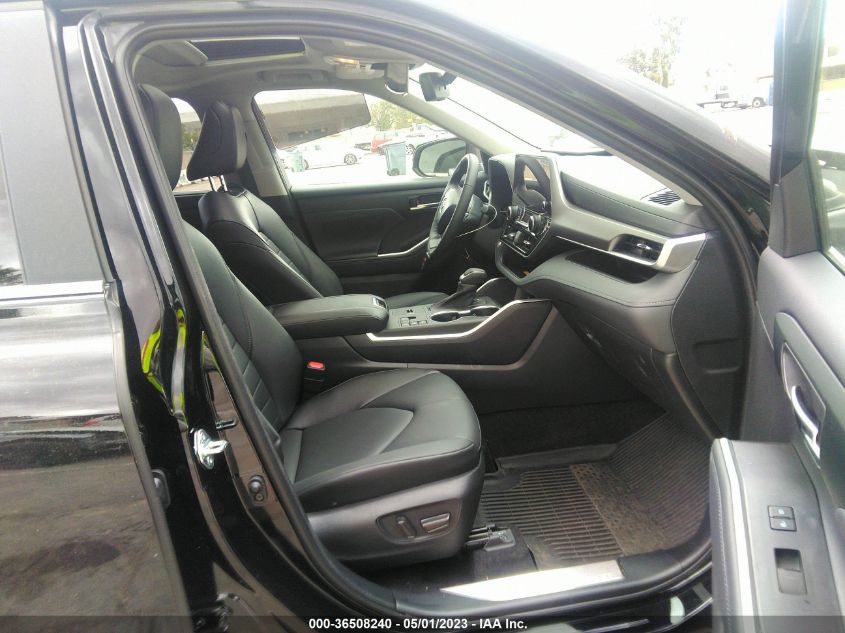 2023 TOYOTA HIGHLANDER HYBRID XLE - 5TDKBRCH4PS577680