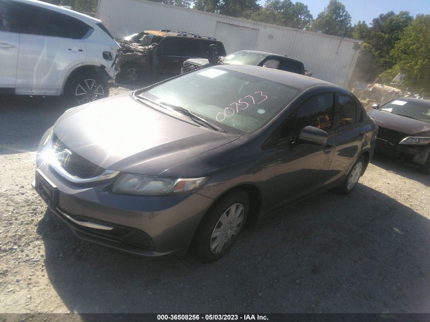 2015 HONDA CIVIC SEDAN LX - 19XFB2F5XFE007573