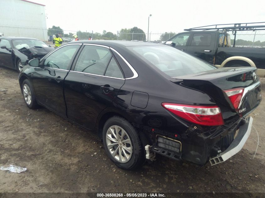 2016 TOYOTA CAMRY XLE/SE/LE/XSE - 4T4BF1FK2GR573296