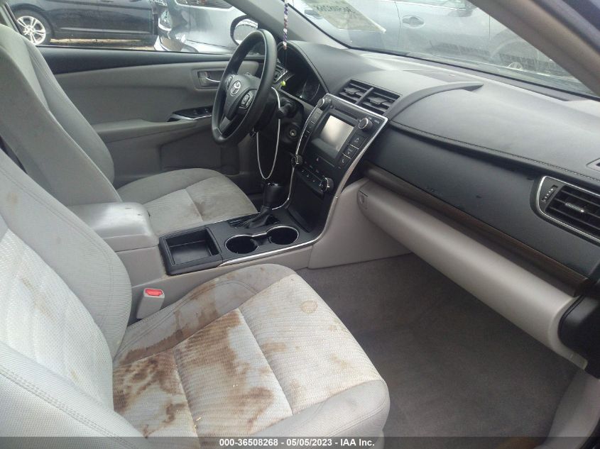 2016 TOYOTA CAMRY XLE/SE/LE/XSE - 4T4BF1FK2GR573296
