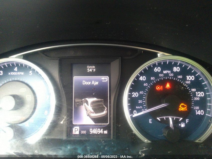 2016 TOYOTA CAMRY XLE/SE/LE/XSE - 4T4BF1FK2GR573296