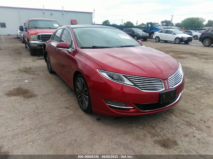 2016 LINCOLN MKZ HYBRID - 3LN6L2LUXGR626138