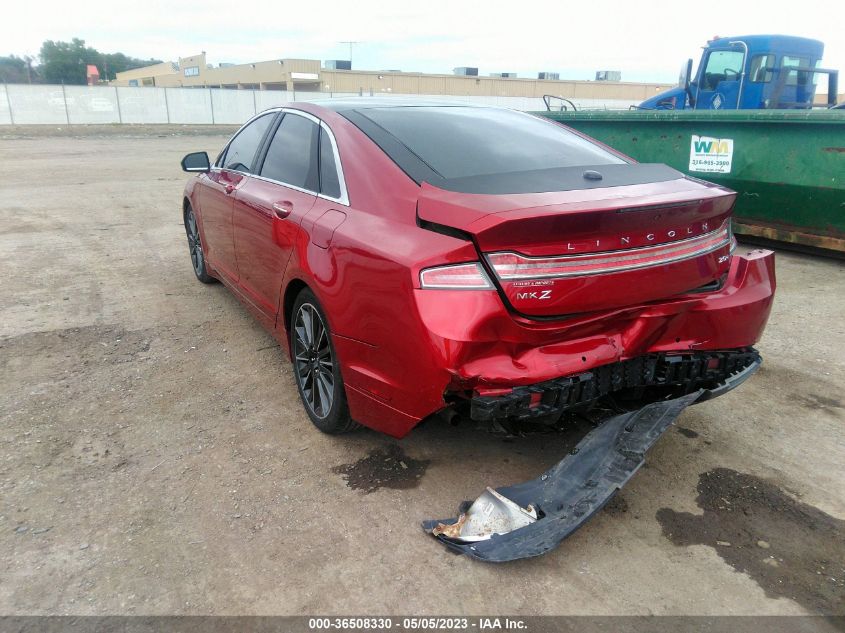 2016 LINCOLN MKZ HYBRID - 3LN6L2LUXGR626138