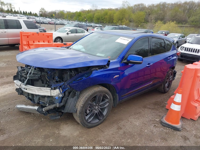 2021 ACURA RDX 2.0L 16-VALVE DOHC V(VIN: 5J8TC2H65ML024941