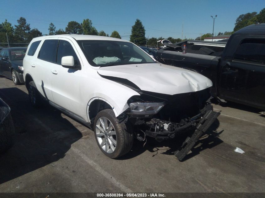 2021 DODGE DURANGO SXT - 1C4RDHAG4MC688417
