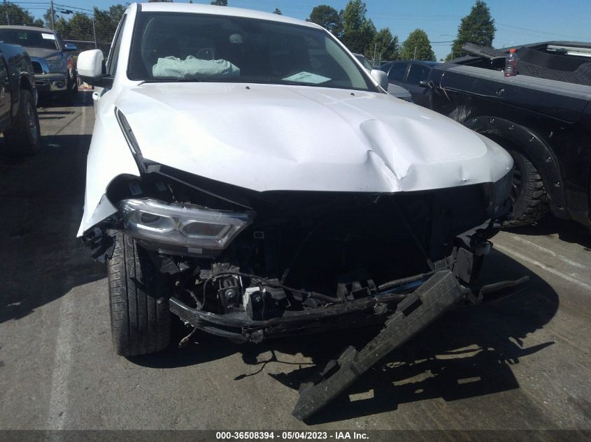 2021 DODGE DURANGO SXT - 1C4RDHAG4MC688417