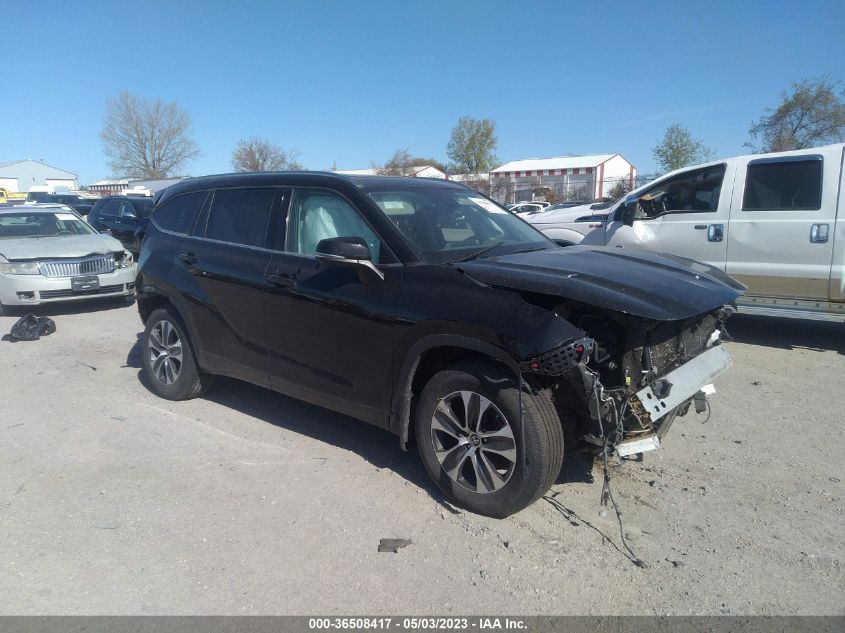 2020 TOYOTA HIGHLANDER XLE - 5TDHZRBH5LS053746