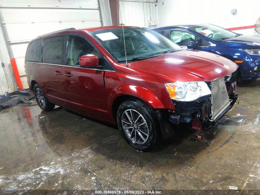 2017 DODGE GRAND CARAVAN SXT - 2C4RDGCG8HR678378
