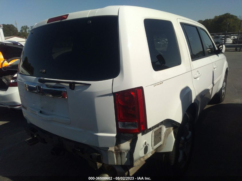 2014 HONDA PILOT EX-L - 5FNYF3H5XEB007324