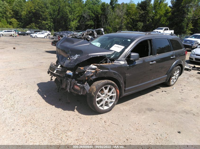 2014 DODGE JOURNEY LIMITED - 3C4PDCDG2ET281255