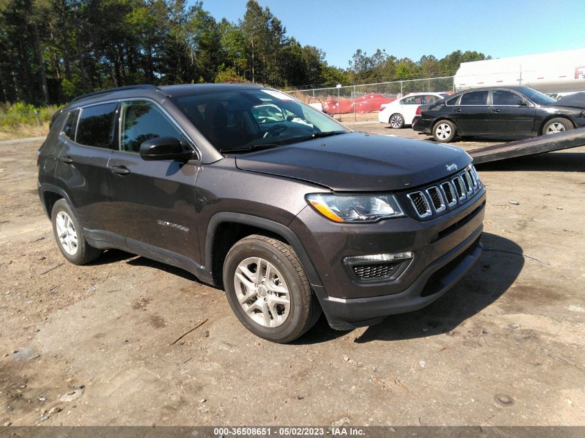 2019 JEEP COMPASS SPORT - 3C4NJCAB6KT832985