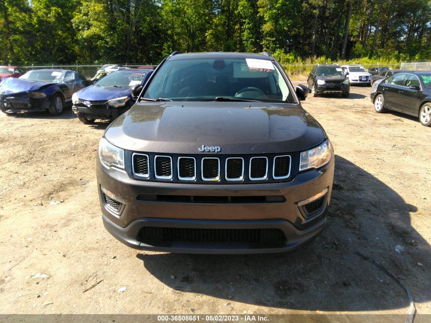 2019 JEEP COMPASS SPORT - 3C4NJCAB6KT832985