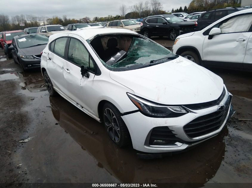 2019 CHEVROLET CRUZE LT - 3G1BE6SM7KS609247