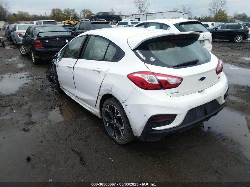 2019 CHEVROLET CRUZE LT - 3G1BE6SM7KS609247