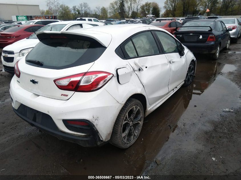 2019 CHEVROLET CRUZE LT - 3G1BE6SM7KS609247
