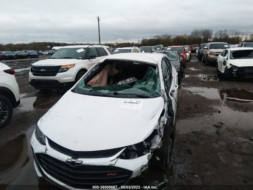 2019 CHEVROLET CRUZE LT - 3G1BE6SM7KS609247