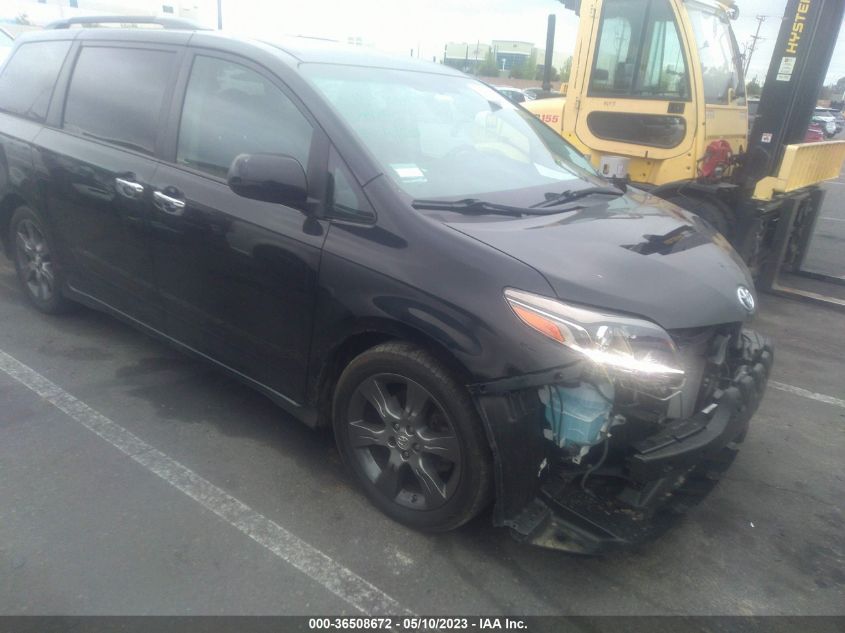 2015 TOYOTA SIENNA SE - 5TDXK3DC4FS645593