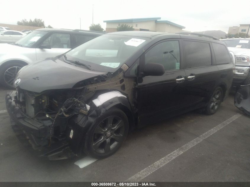 2015 TOYOTA SIENNA SE - 5TDXK3DC4FS645593