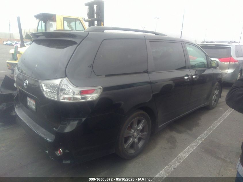 2015 TOYOTA SIENNA SE - 5TDXK3DC4FS645593