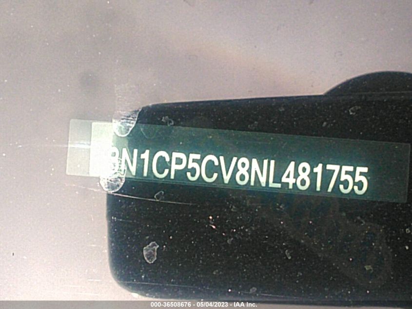 2022 NISSAN KICKS SV - 3N1CP5CV8NL481755