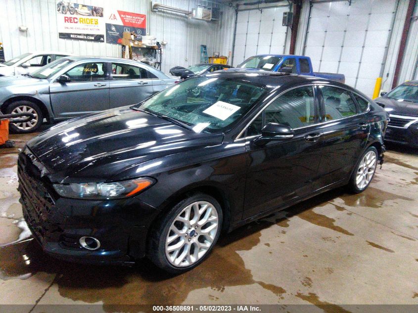 2014 FORD FUSION TITANIUM - 3FA6P0D95ER396521