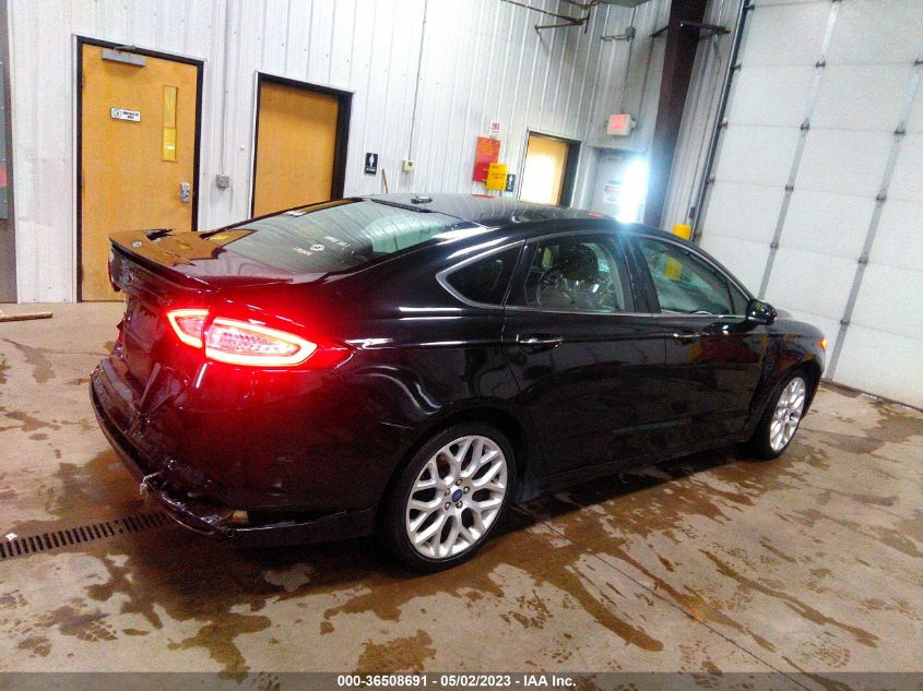 2014 FORD FUSION TITANIUM - 3FA6P0D95ER396521