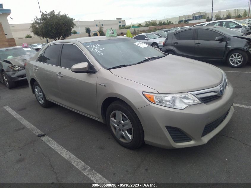 2014 TOYOTA CAMRY HYBRID LE/XLE/SE LIMITED EDITION - 4T1BD1FK8EU102475