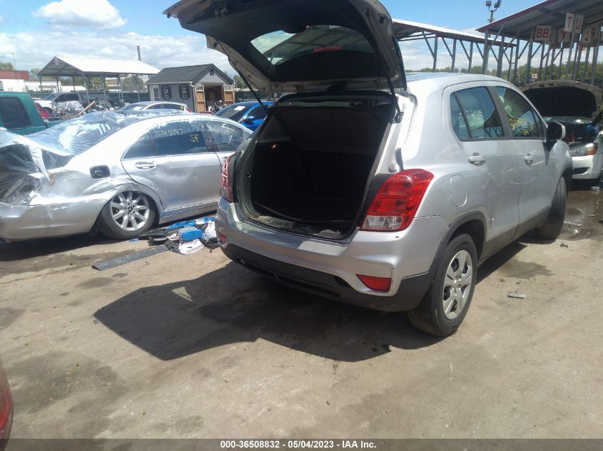 2017 CHEVROLET TRAX LS - 3GNCJKSB8HL279661