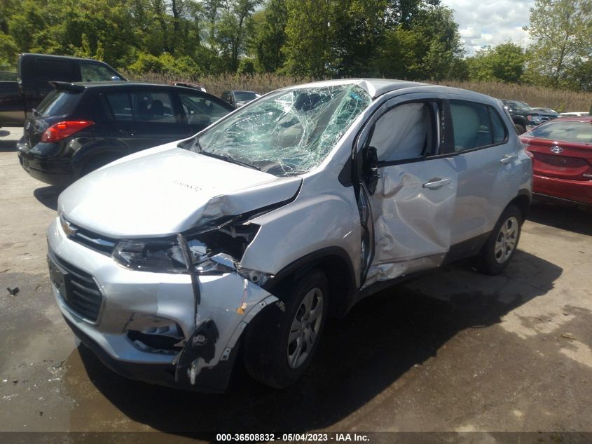 2017 CHEVROLET TRAX LS - 3GNCJKSB8HL279661