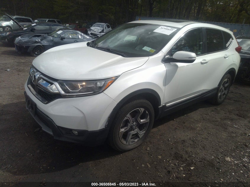 VIN 7FARW2H81KE021637 2019 HONDA CR-V EX-L