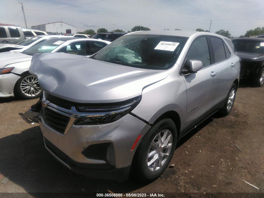 2022 CHEVROLET EQUINOX LT - 3GNAXKEV2NL101753