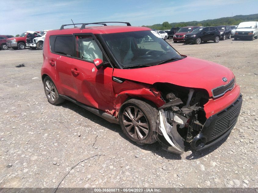 2016 KIA SOUL + - KNDJP3A54G7855815