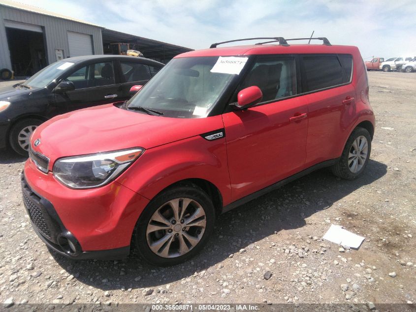 2016 KIA SOUL + - KNDJP3A54G7855815