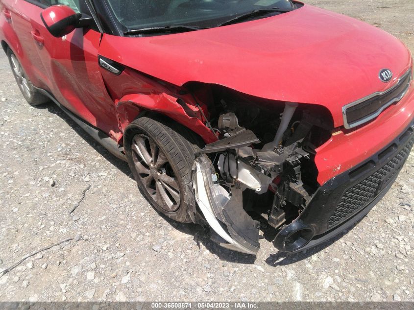 2016 KIA SOUL + - KNDJP3A54G7855815