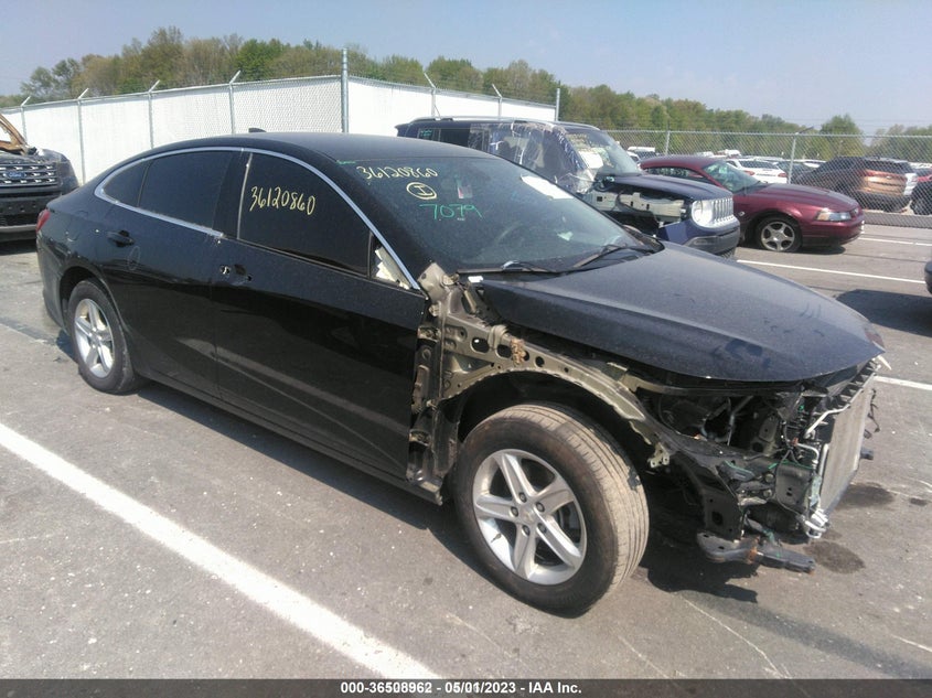 VIN 1G1ZC5ST1KF180147 2019 CHEVROLET MALIBU LS