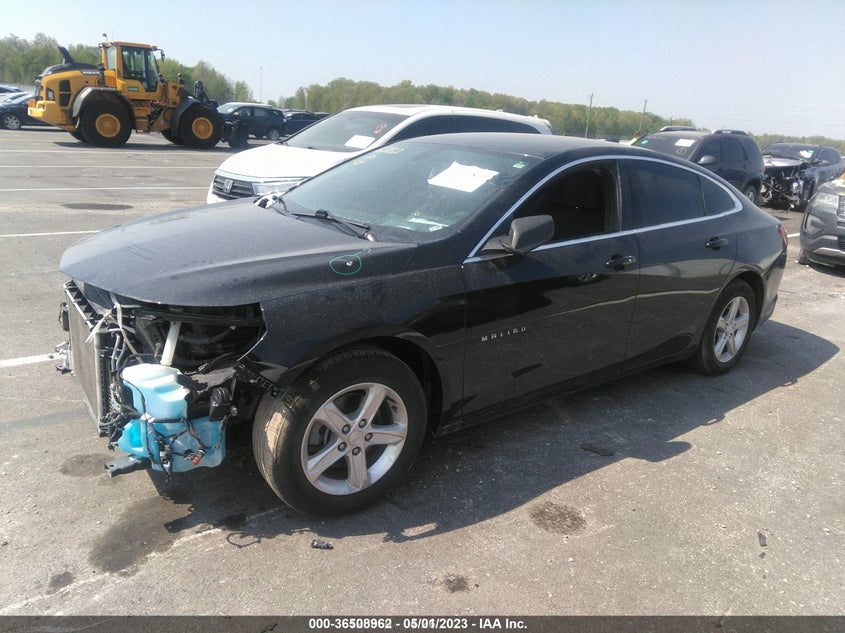 VIN 1G1ZC5ST1KF180147 2019 CHEVROLET MALIBU LS