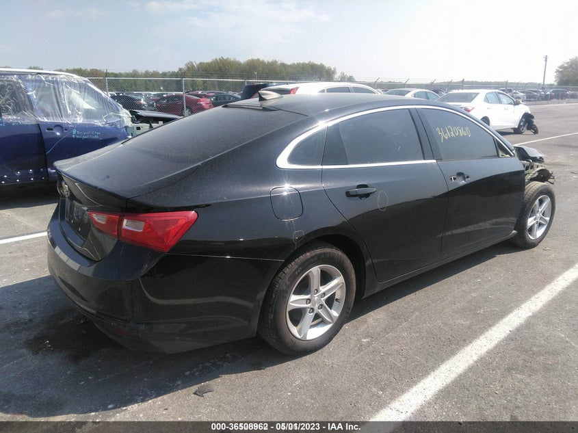 VIN 1G1ZC5ST1KF180147 2019 CHEVROLET MALIBU LS
