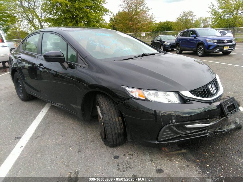2015 HONDA CIVIC SEDAN LX - 19XFB2F54FE284915