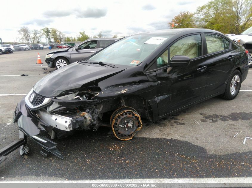 2015 HONDA CIVIC SEDAN LX - 19XFB2F54FE284915