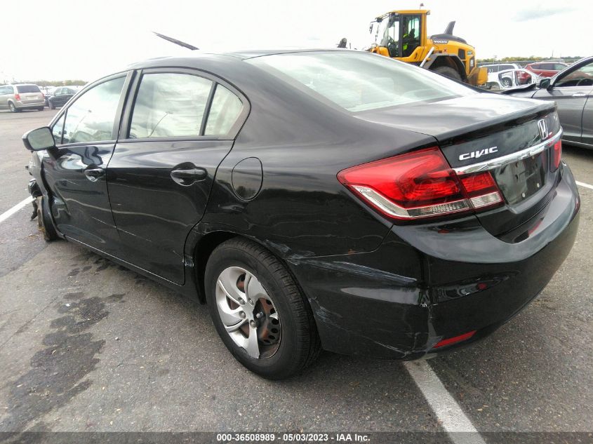 2015 HONDA CIVIC SEDAN LX - 19XFB2F54FE284915