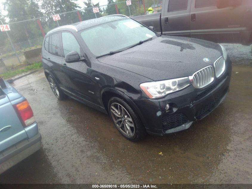 2015 BMW X3 XDRIVE35I - 5UXWX7C54F0K35093