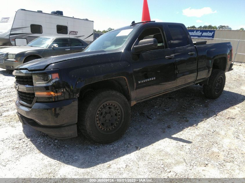2017 CHEVROLET SILVERADO 1500 CUSTOM - 1GCVKPEC8HZ168696