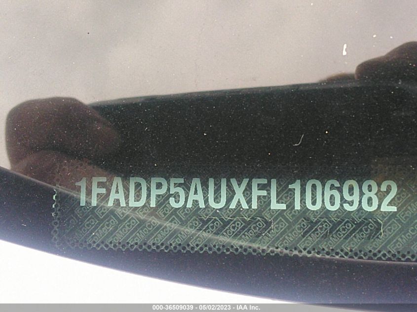 2015 FORD C-MAX HYBRID SE - 1FADP5AUXFL106982