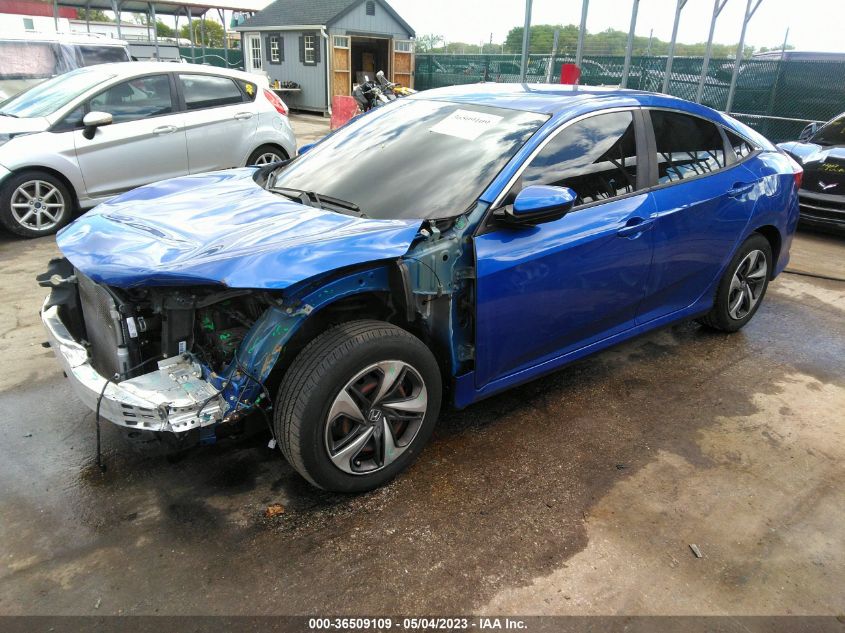2019 HONDA CIVIC SEDAN LX - 19XFC2F62KE041717