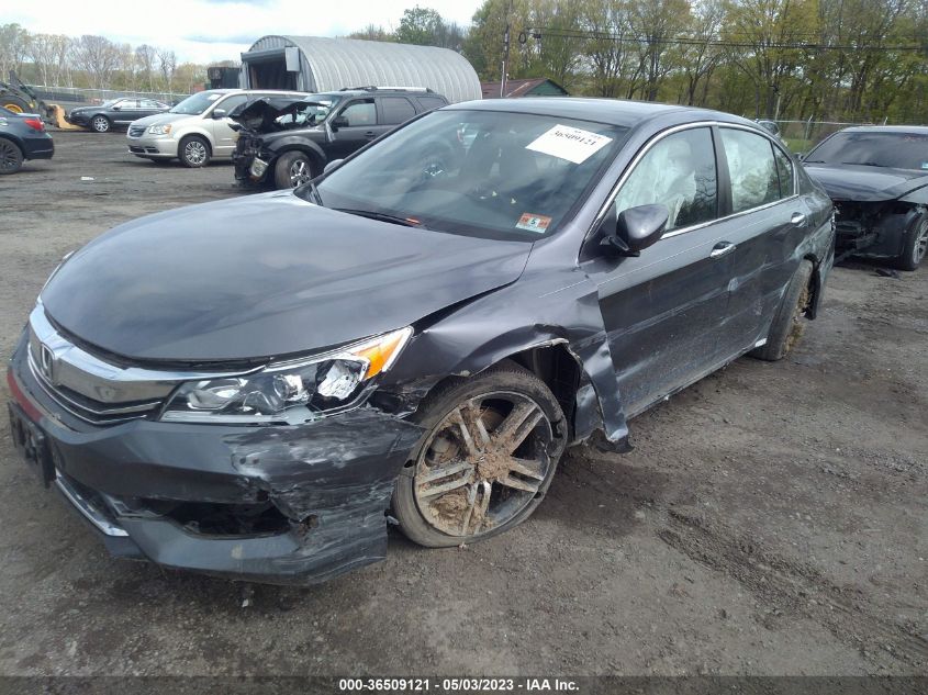 2017 HONDA ACCORD SEDAN SPORT - 1HGCR2F5XHA182279